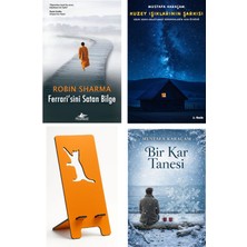 Pegasus Ferrari'sini Satan Bilge - Robin Sharma + Kuzey Işıklarının Şarkısı + Telefon Tutucu + Bir Kar Tanesi