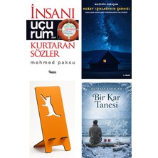 Nesil Yayınları Insanı Uçurumdan Kurtaran Sözler - Mehmed Paksu + Kuzey Işıklarının Şarkısı + Telefon Tutucu + Bir Kar Tanesi