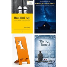 Elma Yayınevi Haddini Aş! - Çünkü Çok Daha Fazlasına Layıksın! - Bora Özkent + Kuzey Işıklarının Şarkısı + Telefon Tutucu + Bir Kar Tanesi