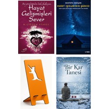 Şira Yayınları Hayat Gelişmişleri Sever - Çiğdem Atabey + Kuzey Işıklarının Şarkısı + Telefon Tutucu + Bir Kar Tanesi