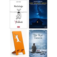 Libros Kitap Mutluluğu Yaratmak - Canev Tatar + Kuzey Işıklarının Şarkısı + Telefon Tutucu + Bir Kar Tanesi