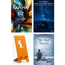 Mavi Kalem Yayınevi Kaderini Çiz - Levent Gözaçan + Kuzey Işıklarının Şarkısı + Telefon Tutucu + Bir Kar Tanesi