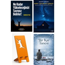 Arıtan Yayınevi Ne Kadar Yükseleceğinizi Tavrınız Belirler! - Fabrizio Poli + Kuzey Işıklarının Şarkısı + Telefon Tutucu + Bir Kar Tanesi