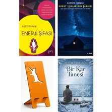 Ganj Kitap Enerji Şifası - Abby Wynne + Kuzey Işıklarının Şarkısı + Telefon Tutucu + Bir Kar Tanesi