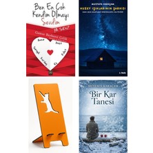 Arkadya Yayınları Ben En Çok Kendim Olmayı Sevdim Ya Sen?-Imzalı - Gamze Berberci Çelik + Kuzey Işıklarının Şarkısı + Telefon Tutucu + Bir Kar Tanesi