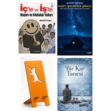 Armoni Içte ve Işte Başarı ve Mutluluk Yolları - Abdüllatif Erdoğan + Kuzey Işıklarının Şarkısı + Telefon Tutucu + Bir Kar Tanesi