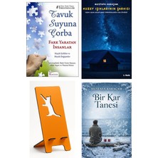 Koridor Yayıncılık Tavuk Suyuna Çorba - Fark Yaratan Insanlar - Jack Canfield + Kuzey Işıklarının Şarkısı + Telefon Tutucu + Bir Kar Tanesi