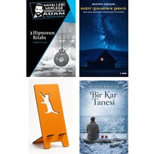 Pusula Yayınevi Hipnozun Kitabı - Bülent Uran + Kuzey Işıklarının Şarkısı + Telefon Tutucu + Bir Kar Tanesi
