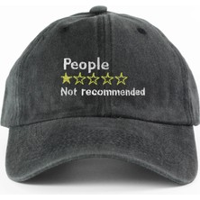 PataCute Not Recommended Yıkamalı Şapka