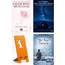 Martı Yayınları Pozitif Düşünce Gücüyle Yaşam Boyu Mutluluk - Louise L. Hay + Kuzey Işıklarının Şarkısı + Telefon Tutucu + Bir Kar Tanesi