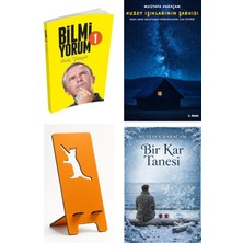 Mavi Çatı Yayınları Bilmiyorum-1 - Inanç Yaşayan + Kuzey Işıklarının Şarkısı + Telefon Tutucu + Bir Kar Tanesi