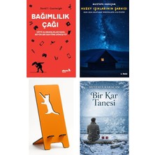 Albaraka Yayınları Bağımlılık Çağı - David T. Courtwright + Kuzey Işıklarının Şarkısı + Telefon Tutucu + Bir Kar Tanesi