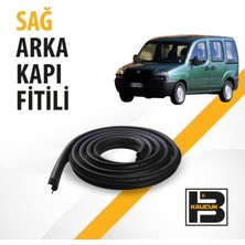 B&M Kauçuk Fiat Doblo (2001-2005) Sağ Arka Kapı Fitili BM01315