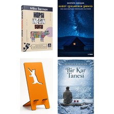 Arunas Yayıncılık Hepsi Ineğin Suçu - Mika Berman + Kuzey Işıklarının Şarkısı + Telefon Tutucu + Bir Kar Tanesi