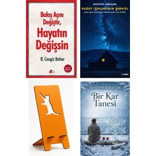 Tutku Yayınevi Bakış Açını Değiştir Hayatın Değişsin - B. Cengiz Bahar + Kuzey Işıklarının Şarkısı + Telefon Tutucu + Bir Kar Tanesi