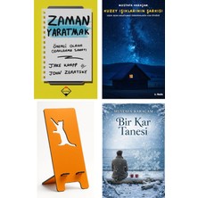 Buzdağı Yayınevi Zaman Yaratmak: Önemli Olana Odaklanma Sanatı - Jake Knapp + Kuzey Işıklarının Şarkısı + Telefon Tutucu + Bir Kar Tanesi