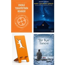 Müptela Yayınları Enerji Terapistinin Rehberi - Kevser Demet + Kuzey Işıklarının Şarkısı + Telefon Tutucu + Bir Kar Tanesi