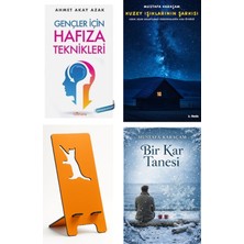 Gülhane Gençler Için Hafıza Teknikleri - Ahmet Akay Azak + Kuzey Işıklarının Şarkısı + Telefon Tutucu + Bir Kar Tanesi