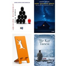 Gece Kitaplığı Liderlik Eğitimi - Yener Özen + Kuzey Işıklarının Şarkısı + Telefon Tutucu + Bir Kar Tanesi