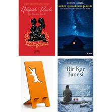 Ganj Kitap Nilüferdeki Mücevher - Bodhi Avinasha + Kuzey Işıklarının Şarkısı + Telefon Tutucu + Bir Kar Tanesi