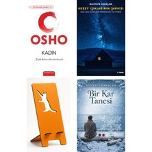 Omega Kadın - Dişilik Ruhunu Onurlandırmak - Osho + Kuzey Işıklarının Şarkısı + Telefon Tutucu + Bir Kar Tanesi