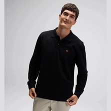 Ellesse Düz Desenli Polo Sweatshirt 2025 Sonbahar-Kış Renk Seçenekleri