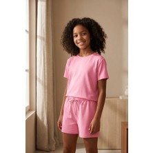 Bony Socks Kız Çocuk Basic Modal Şort Pembe
