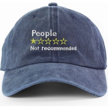 PataCute Not Recommended Yıkamalı Şapka