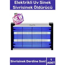 Byanes Özel Üretim Yükseltmiş Güç Çift Florasan Elektrikli Uv Zincirli Askılı Sinek Sivrisinek Öldürücü