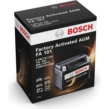 Bosch Fa 101 YTX7L-BS 12 V 6 Amper 100 A Motosiklet Akü M6006