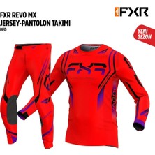 Fxr Kırmızı Mor Jersey Pantolon Takımı