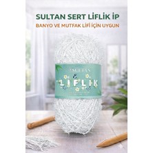 Sultan Sert Liflik Ipi Sert Mutfak Lifi ve Banyo Lifi Ipi Sert Saçaklı Ip