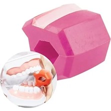 Macgon Pembe Egzersiz Topu ile Güçlü ve Şekilli Çene Sağlıklı ve Renkli Seçenek