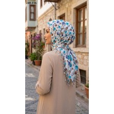 Dolce Life Desenli Sökme Boncuklu Eşarp 240-116