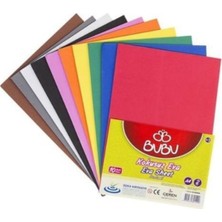 Bubu Bu-Bu -00098 Eva A4 2mm 10 Renk Tek Ebat