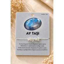 Asterdora Ay Taşı Doğal Taş Ipli Bileklik
