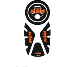 Aras Reklam ve Moto Aksesuar Ktm Duke 2012-2021 Uyumlu Tank Pad Seti