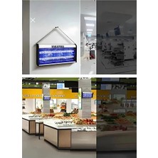Byanes 20W Büyük Boy Taşınabilir Elektrikli LED Sivrisinek Yok Edici Hem Gece Lambası Fişli Kablolu