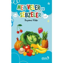 Albaraka Yayınları Meyveler ve Sebzeler - Boyama Kitabı