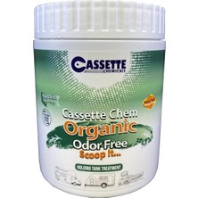 Cassettechemıcals Karavan Tekne Tuvalet Kimyasalı Cassette Chem Organic 16 Doz Gri Su Siyah Su