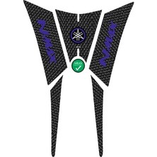 Aras Reklam ve Moto Aksesuar Yamaha Nmax 2014-2020 Uyumlu Tank Pad Seti