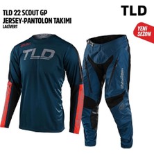Tld Lacivert Turuncu Jersey Pantolon Takımı