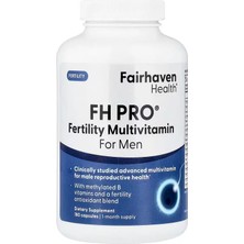 Fairhaven Health Fh Pro Fertility Multivitamin For Men With Methylated B Vitamins And A Fertility Antioxidant Blend. 180 Caps