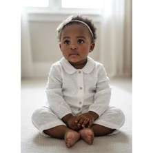 Tiffany Baby Kız  Bebek Pure Theme Müslin Pantolon Beyaz 20031