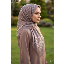 Eyfel Eşarp Eyfel Desenli Dimi Pamuk Eşarp 1047-125