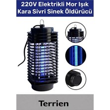 Byanes Az Yer Kaplar 220V Elektrikli Cihaz Cız Lamba Mor Işık Kara Sivri Sinek Öldürücü