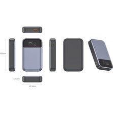 Nettech NT-PW36 Pd 30W+ 33W 15W 10000 Mah Taşınabilir Powerbank