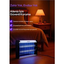 Byanes Askı Demirli 2X20W Elektrikli Sinek ve Haşere Öldürücü Uzun Ömürlü
