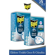 Byanes Gece & Gündüz Sinekkovar 1 YEDEK(240 Saat) Sivrisinek ve Karasineklere Karşı Etkili x 2 Adet