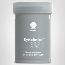 Ritual Synbiotic - Complete 3-In-1 Lactobacillus Probiotic Prebiotic Postbiotic Gut Digestive Health 30 Caps